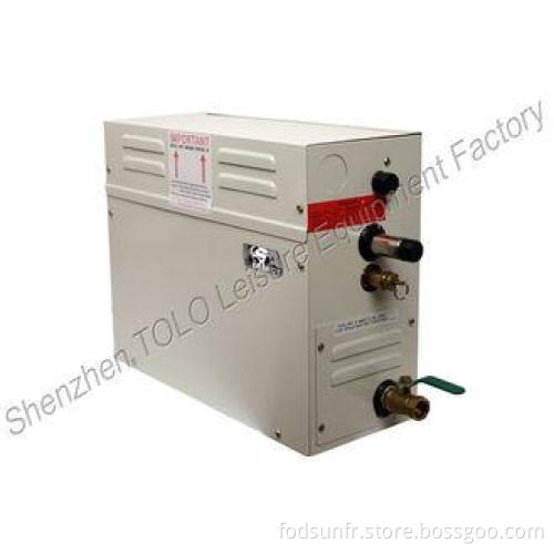220v - 240v Grey Sauna Steam Generator Cuboid for residenti